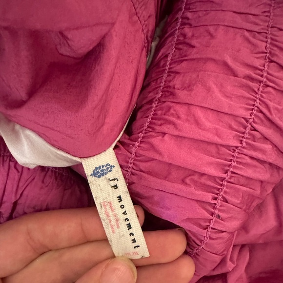 Free People Movement Way Home Pink Shorts - Picture 2 of 2